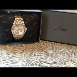 Bulova Mother of Pearl Automatic Watch -Beautiful